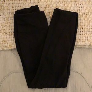 Lululemon final lap crop 23” ribbed